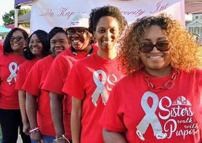Alpha Rho Chapter Walking for a Cause
