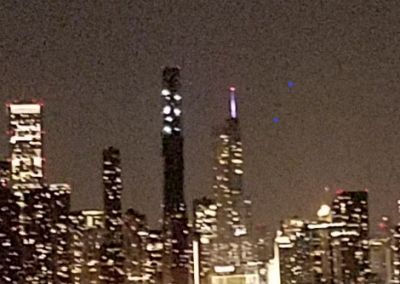 The Chicago Skyline During the Chapter Event